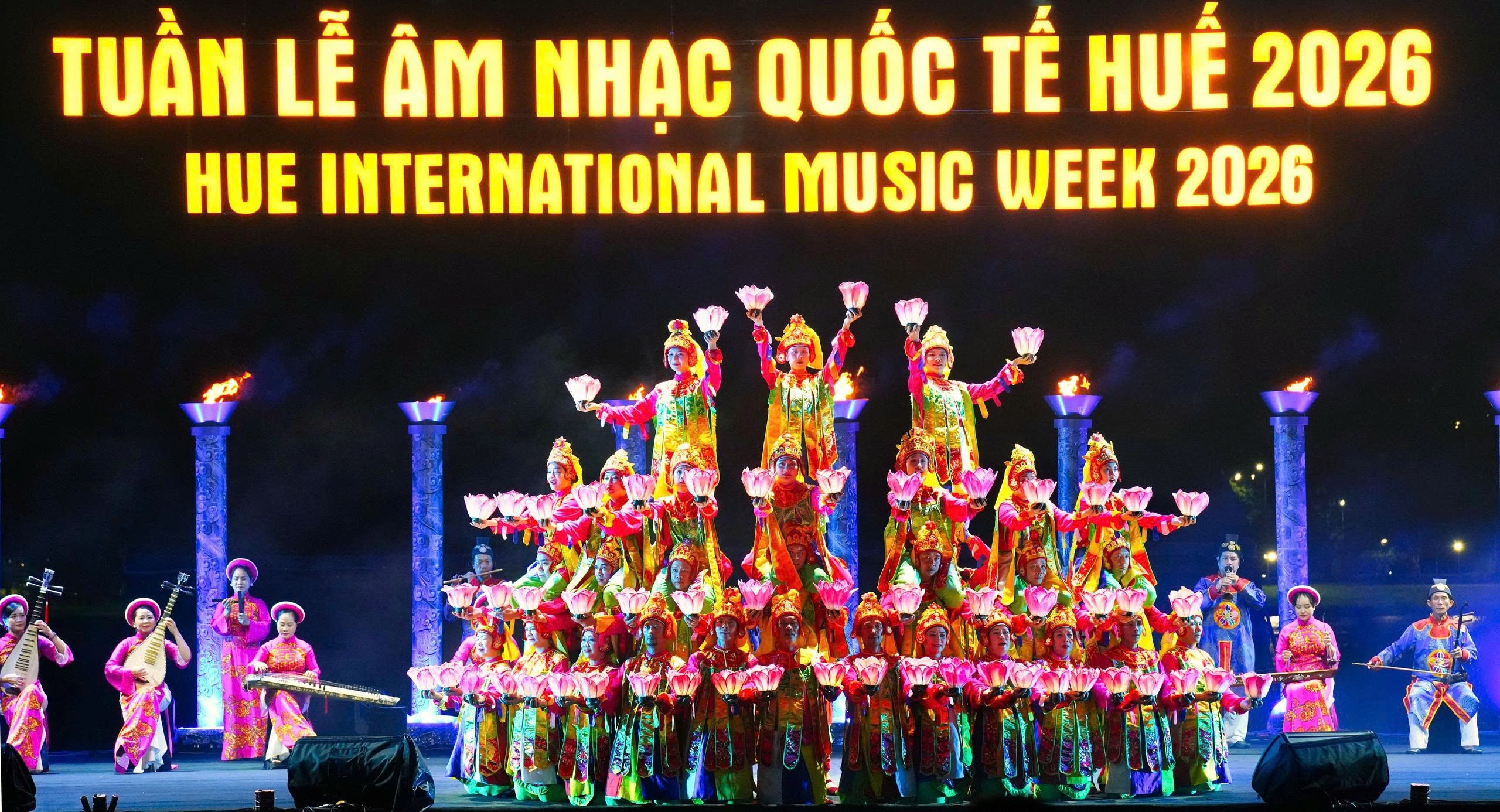 Tuần lễ Âm nhạc Quốc tế Huế 2026: Lễ hội đa sắc màu văn hóa bên dòng Hương